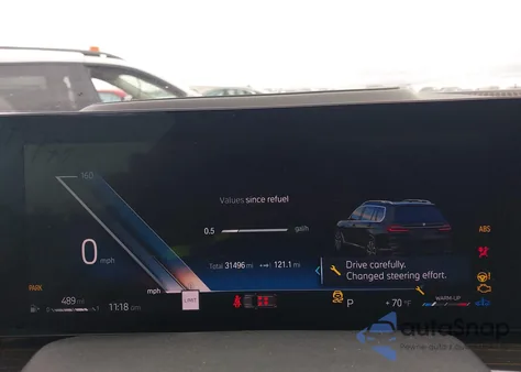 2023 BMW X7 xDrive40I z USA, uszkodzony, nr VIN 5UX23EM00P9P41714